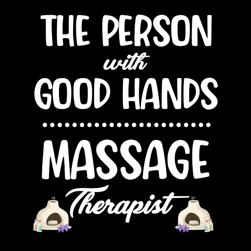 Die Person Mit Den Guten Händen Massagetherapeut
