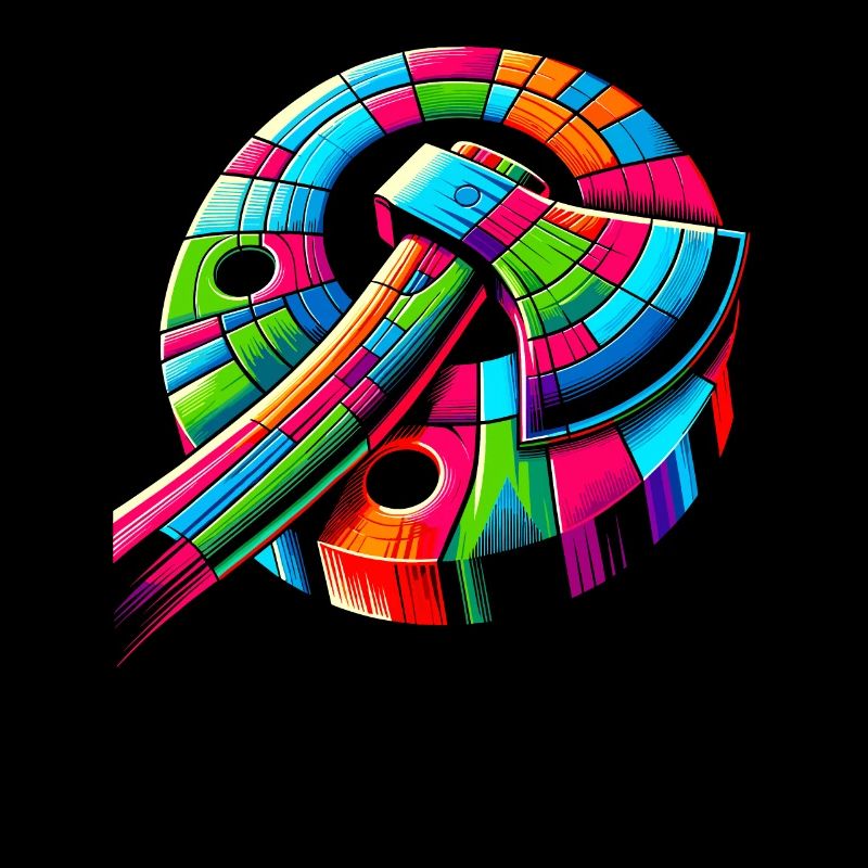 Pop Art Axt Werfen Beil Werfer Äxte