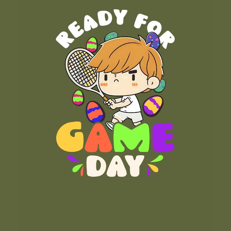 Tennis Easter Ready Game Day