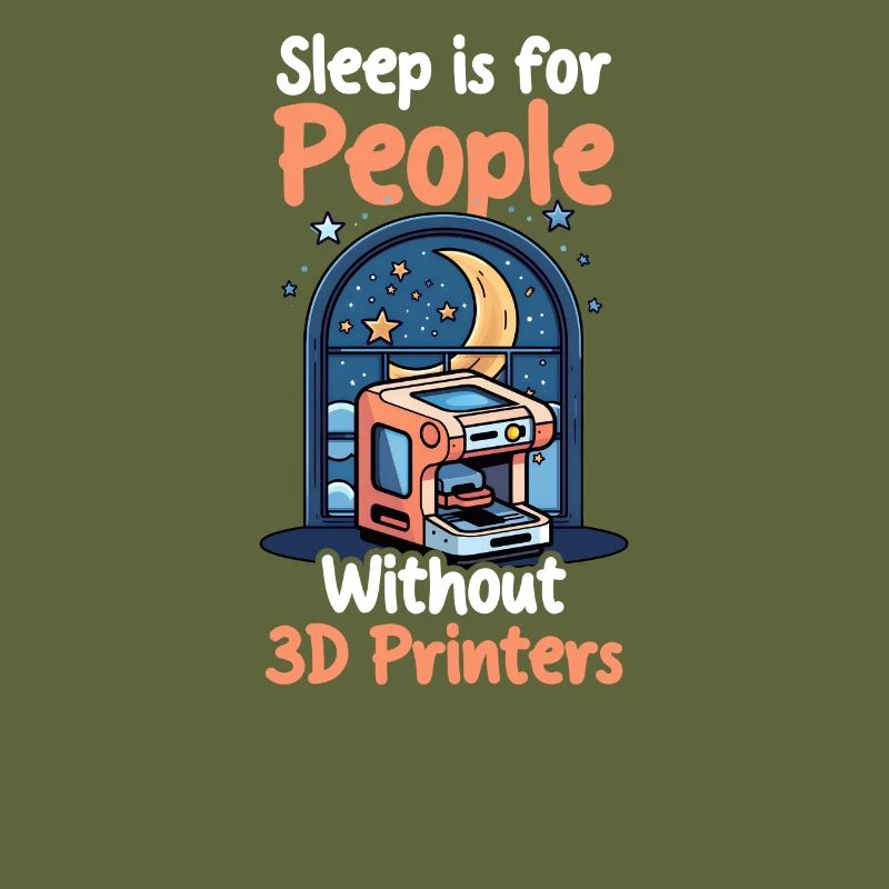 3D Printing Sleep Is For People Without 3D-Printer
