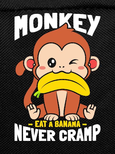 Monkey Eating Banana Never Cramp