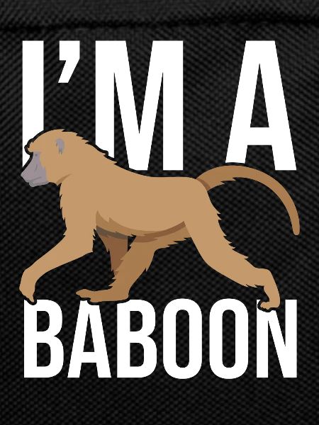 Gift for baboon lover