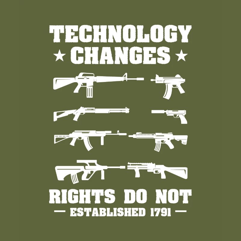 Technology changes Rights do not Established 1791