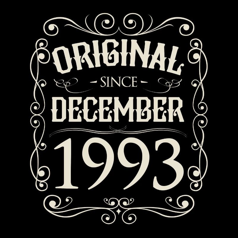 Vintage - Original since Dezember 1993 Geburtstag