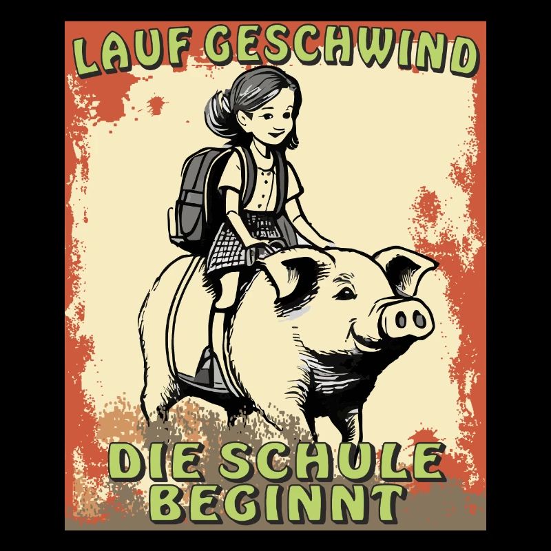 DÉBUT DE L’ÉCOLE DES FILLES COCHONS