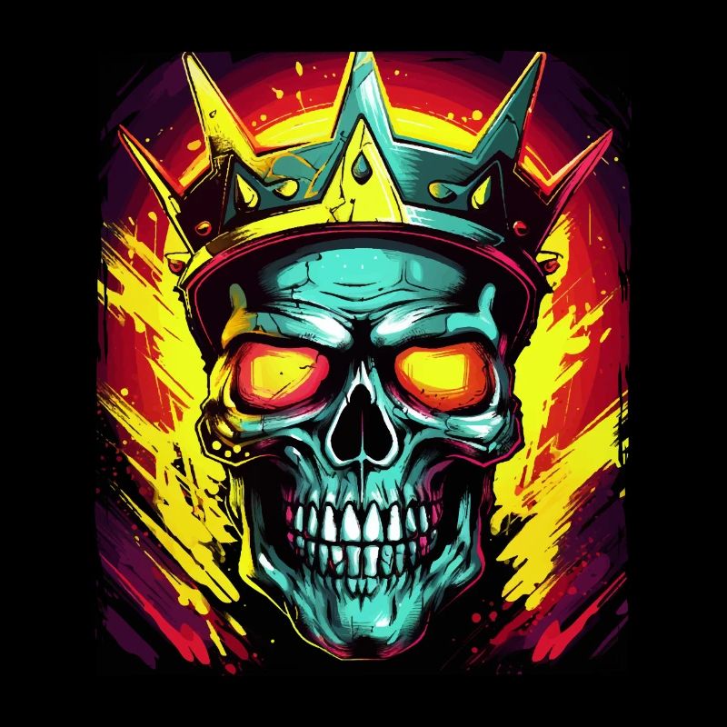 Skull King Crown