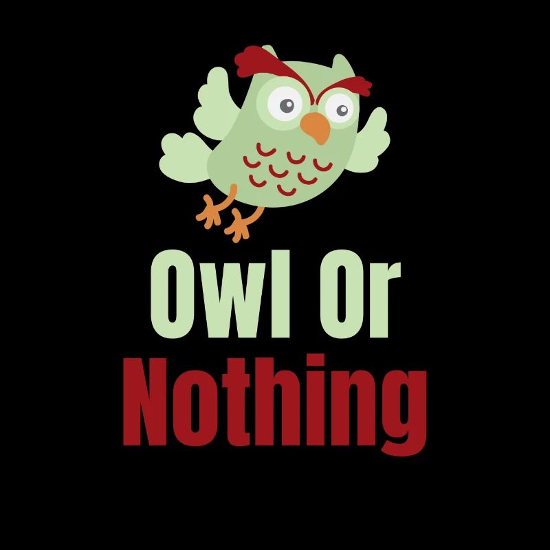 Eule Oder Nichts Wortspiele Halloween-kostüm