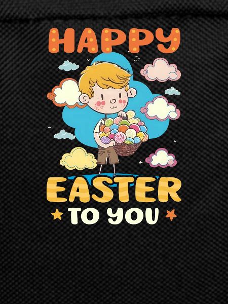 Christian Easter Boy Happy Easter