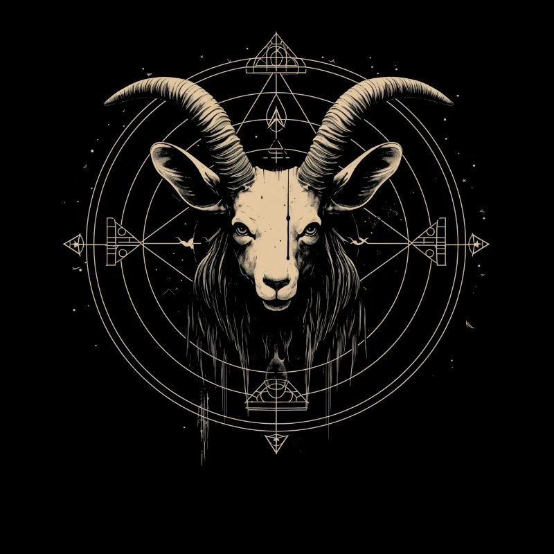 Ziege Baphomet