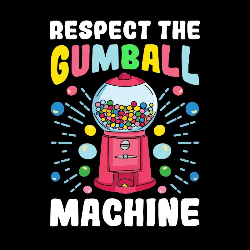 Machine à chewing-gum drôle