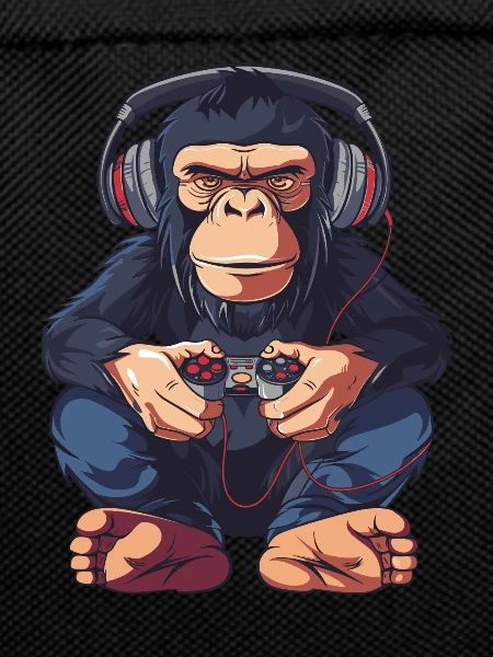 Chimpanzee Video Game