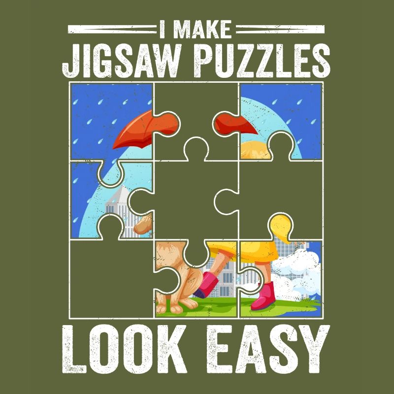 I Make Jigsaw Puzzles Look Easy Solving Piece