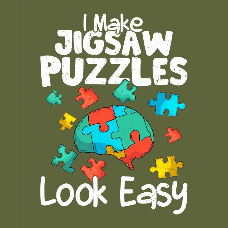 I Make Jigsaw Puzzles Look Easy Piece Solving
