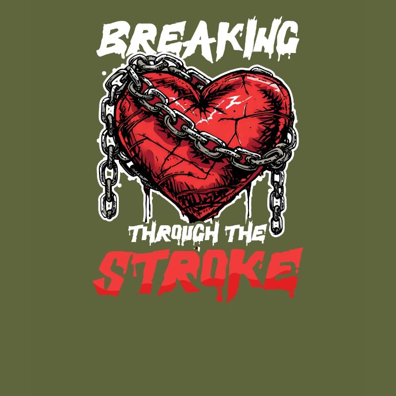 Schlaganfall-Überlebender durchbricht den Schlaganfall