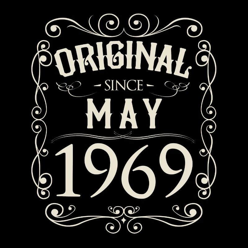 Vintage - Original since Mai 1969 Geburtstag