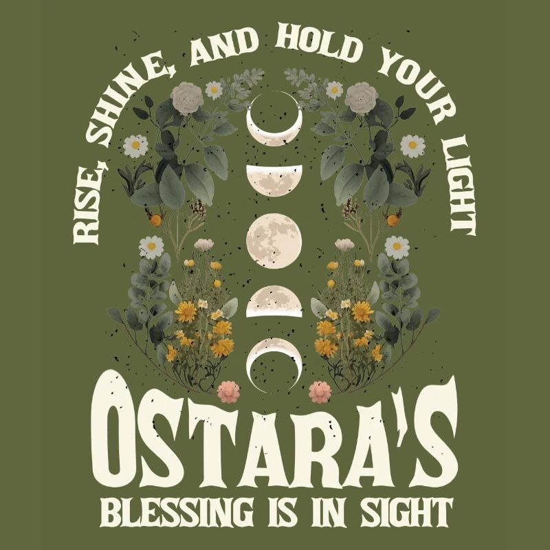 Ostara Witch Moon Eostre Spring Eastern