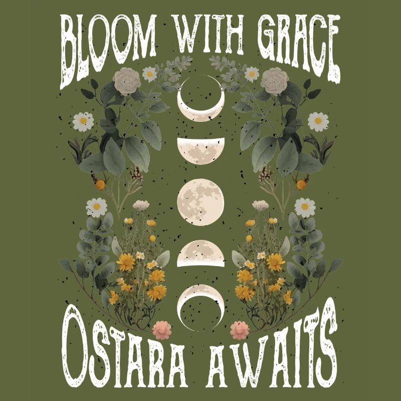 Ostara Witch Moon Eostre Spring Eastern