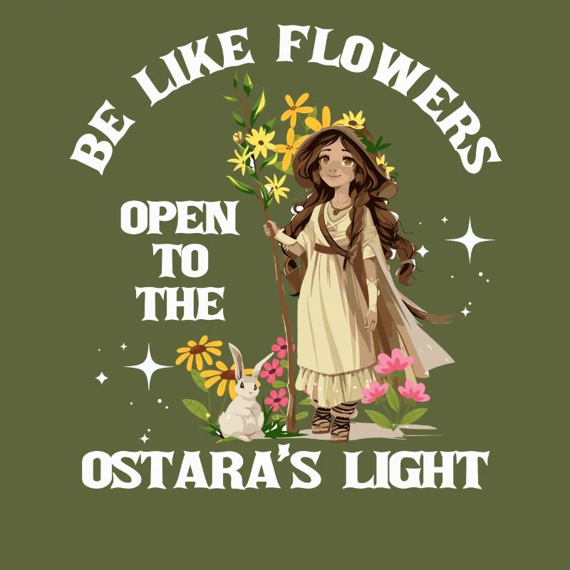 Ostara Witch Moon Eostre Spring Eastern