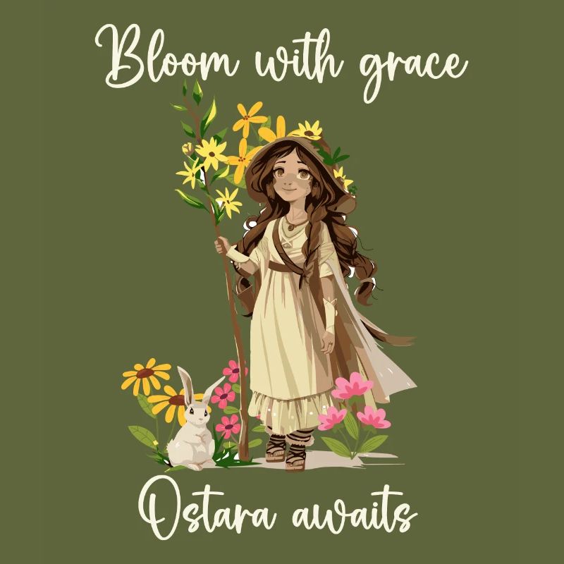 Ostara Witch Moon Eostre Spring Eastern