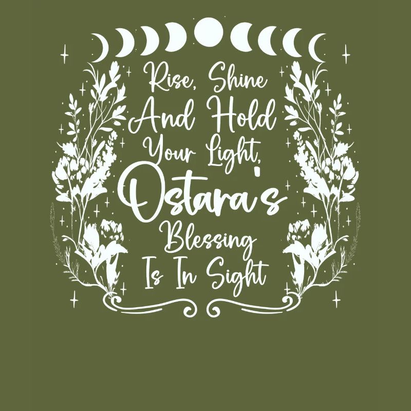 Ostara Witch Moon Eostre Spring Eastern