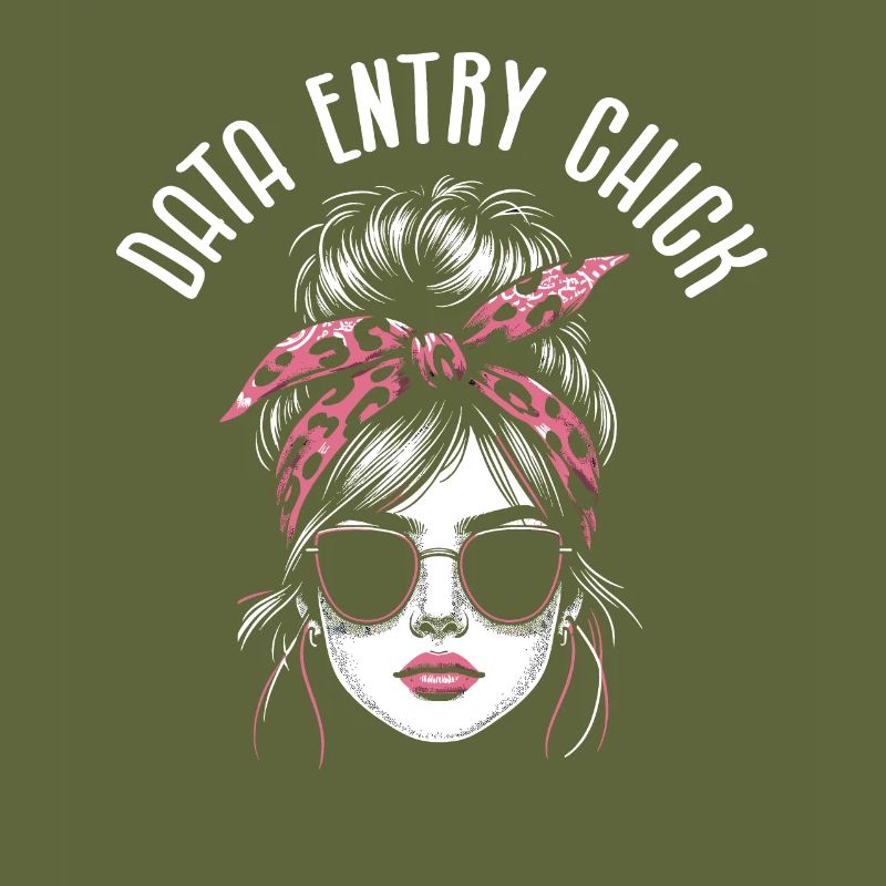 Woman Data Entry Chick Data Entry Clerk