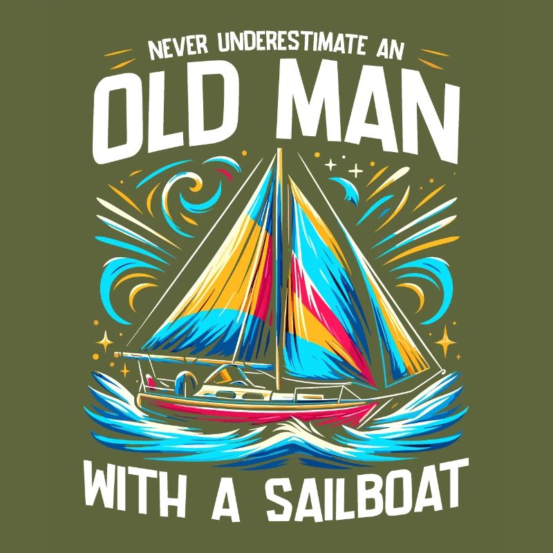 Never Underestimate An Old Man With A Sailboat
