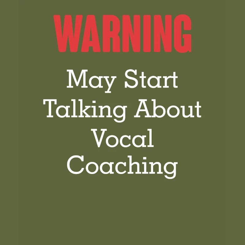 Warning Might Start About Vocal Coaching
