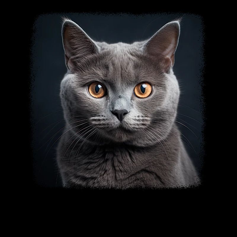 Chartreux Cat Kartäuser Katze