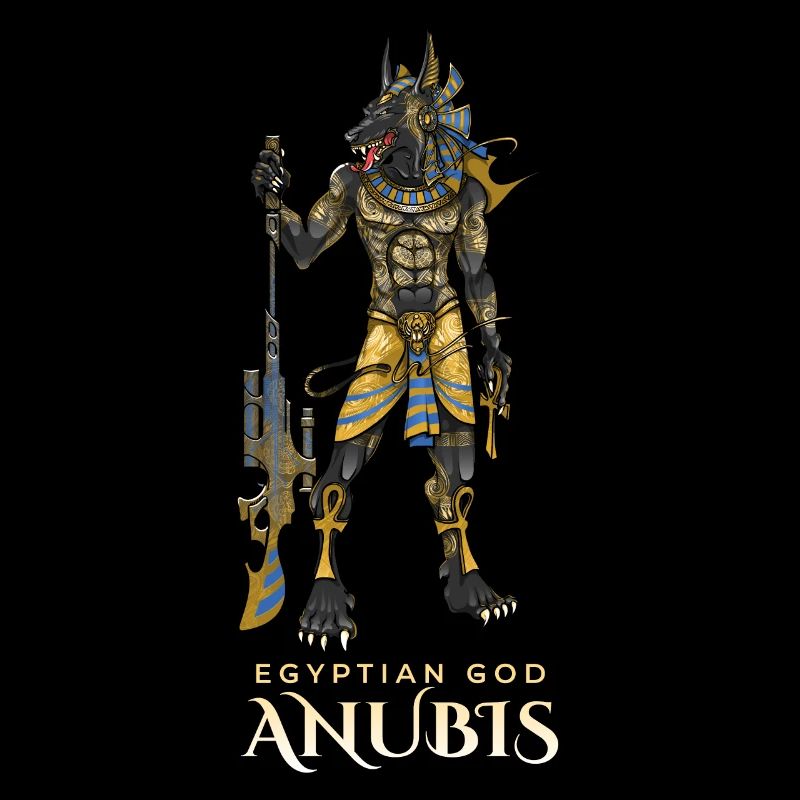 Egyptian god Anubis