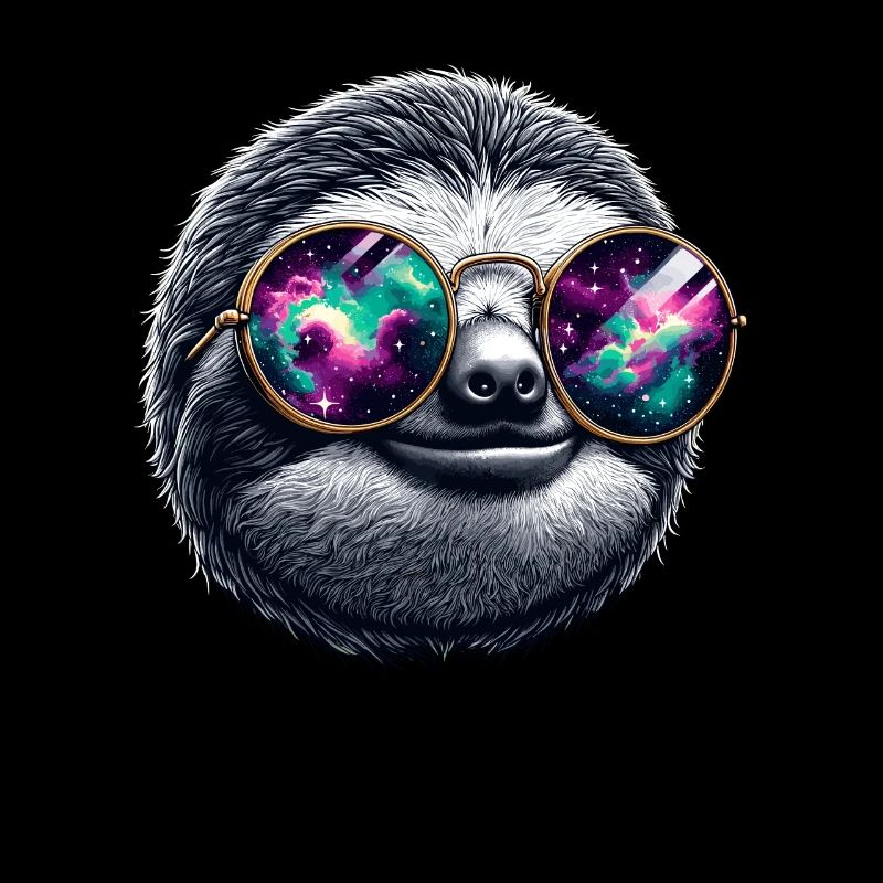 Sloth Bear Lunettes de soleil Galaxy Bears