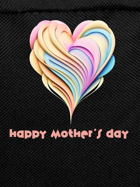 Rainbow Heart - Happy Mother's Day
