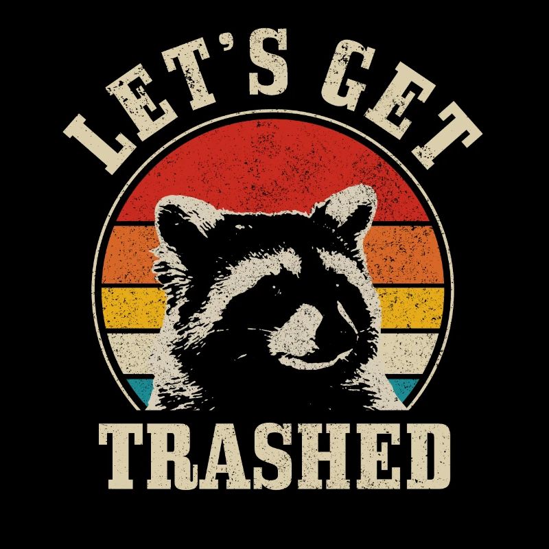 Waschbär Lustig Geschenk