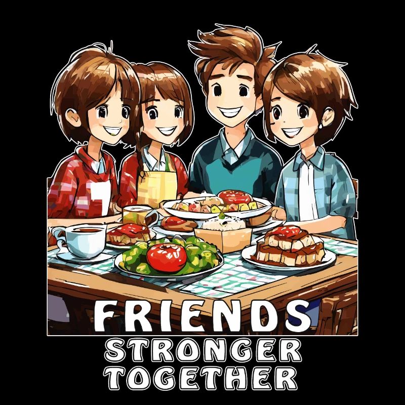 DES AMIS PLUS FORTS ENSEMBLE