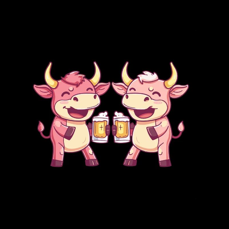 Bull Comic Beer Funny Booze