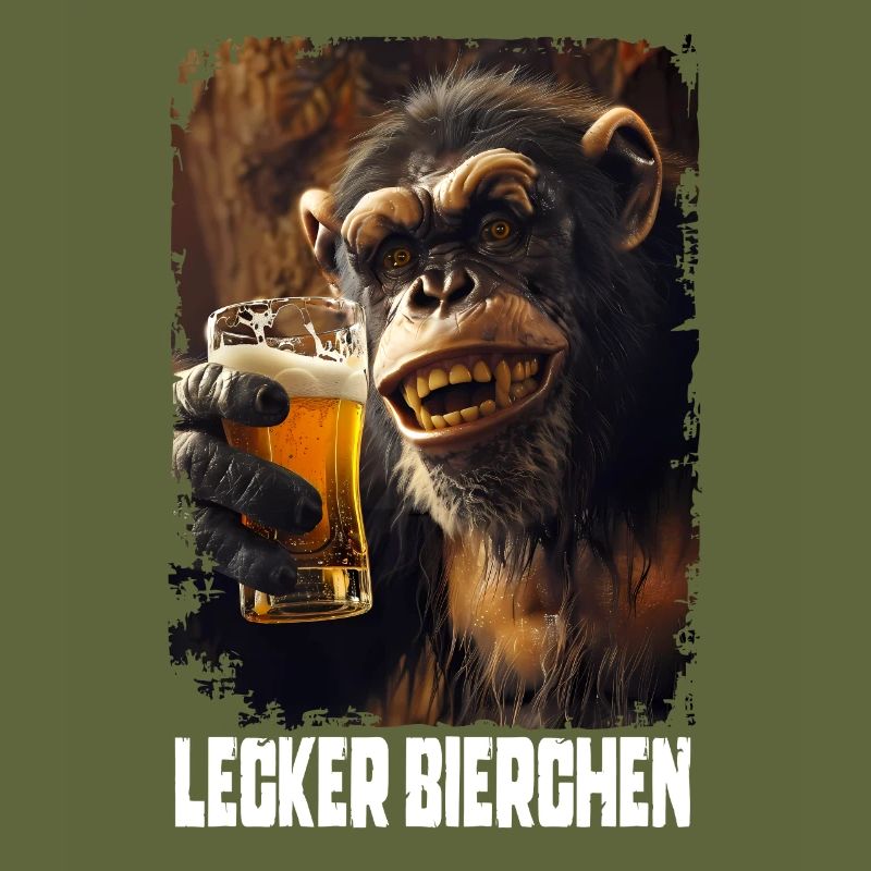 Lecker Bierchen Affee