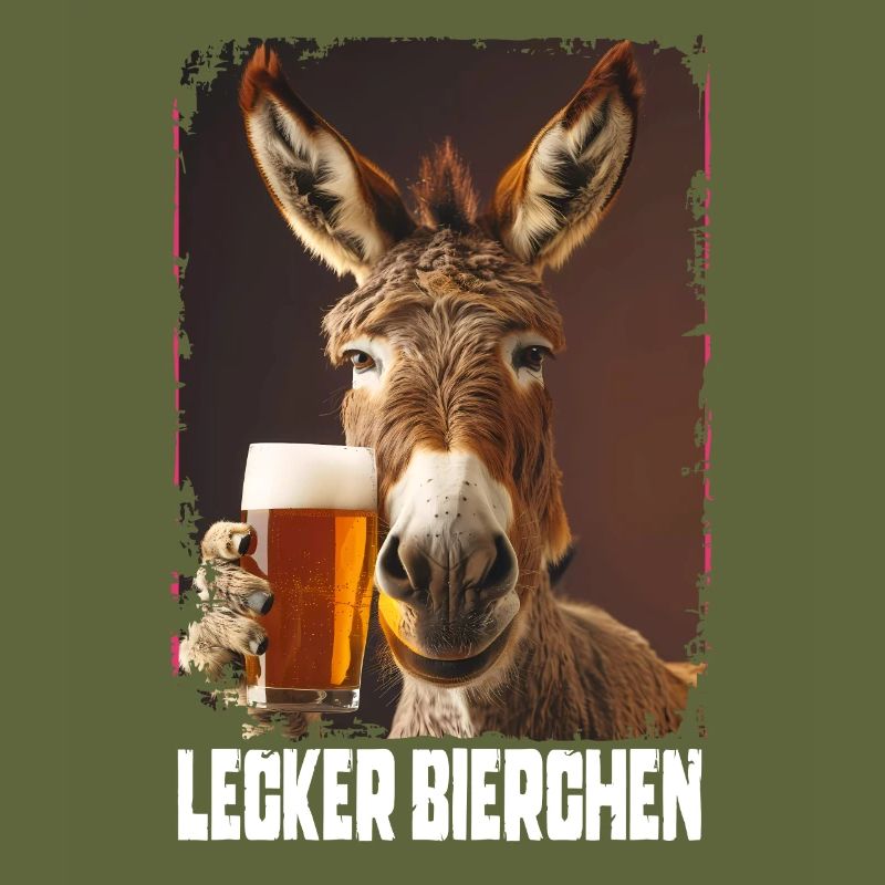 Lecker Bierchen Esel