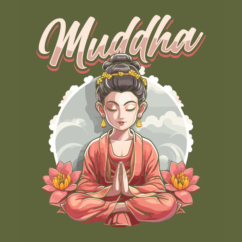 Mama Mutter Muddha Sunflower Buddha