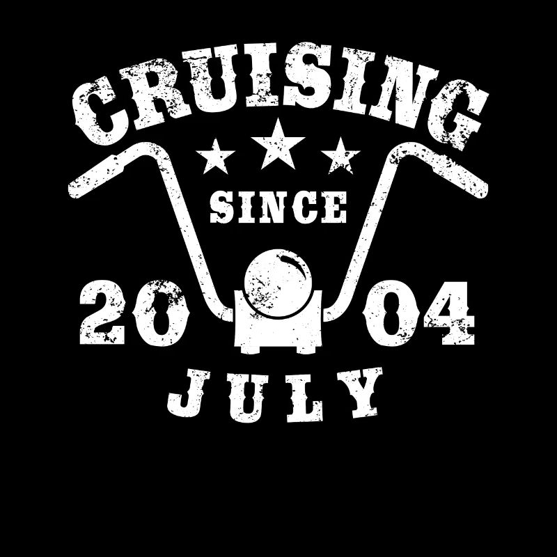 Cruising Biker Geburtstag Juli 2004 Motorrad