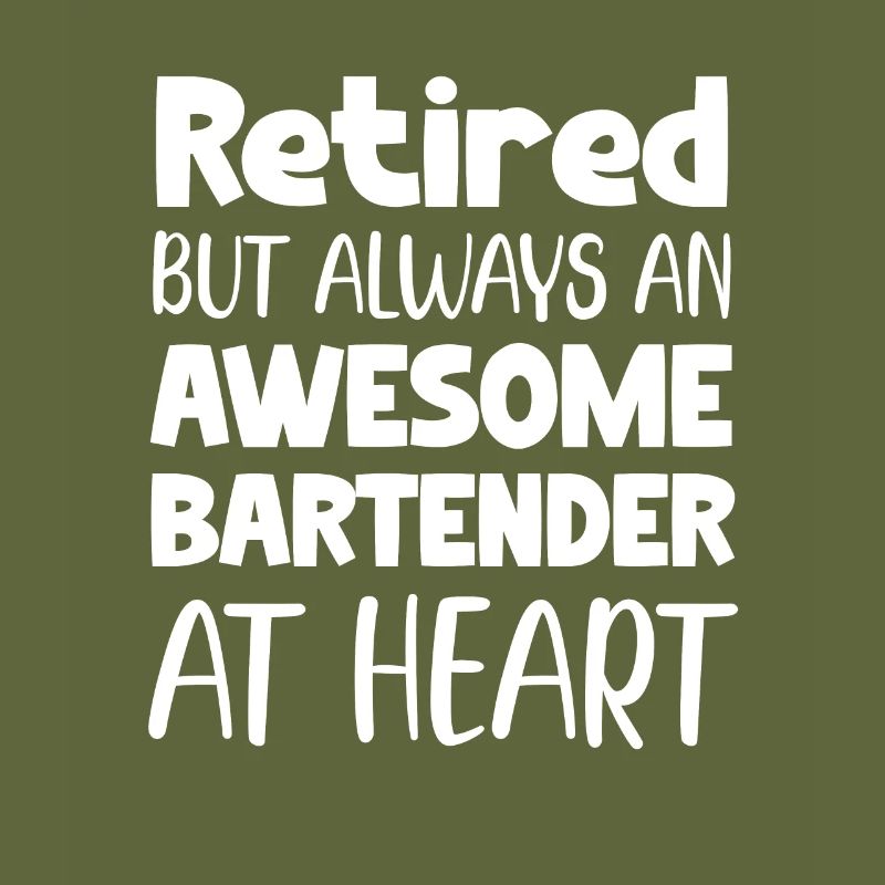 Retired, But Still A Great Bartender On