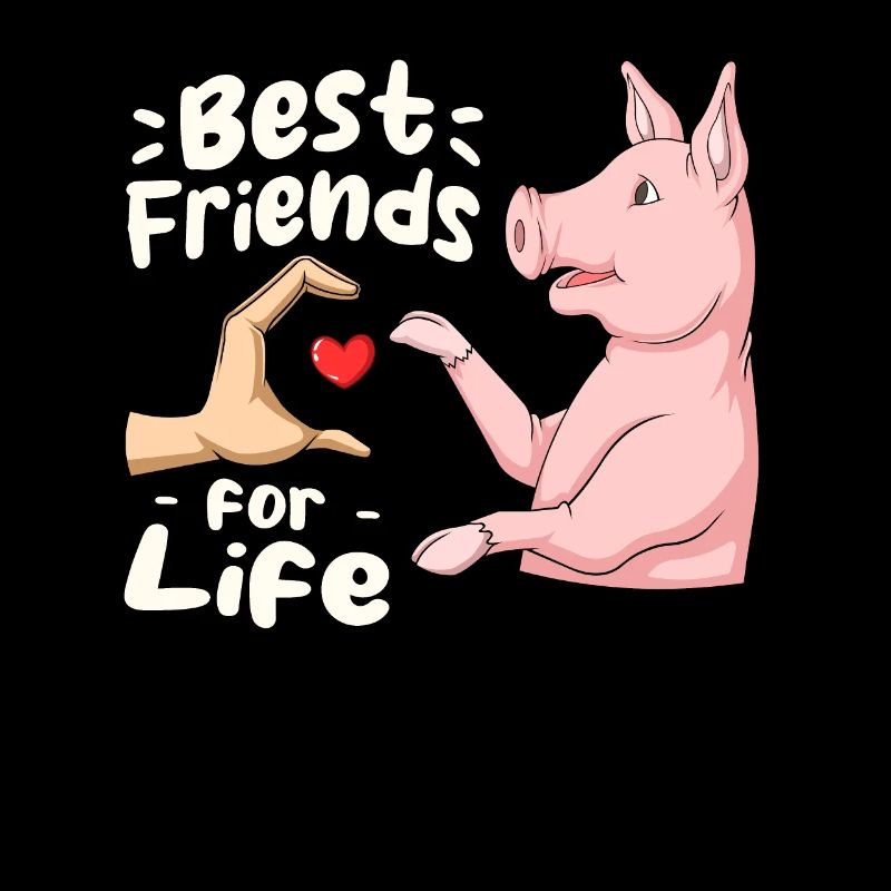 Cochon Amant Cochon Ami Cochons