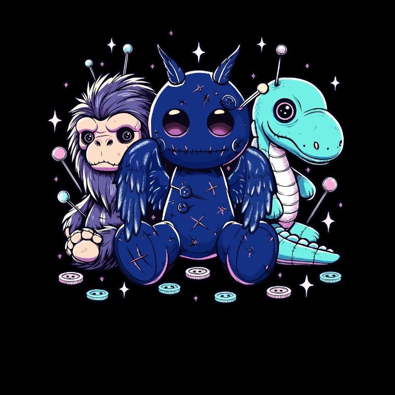 Pastel Goth Cryptids
