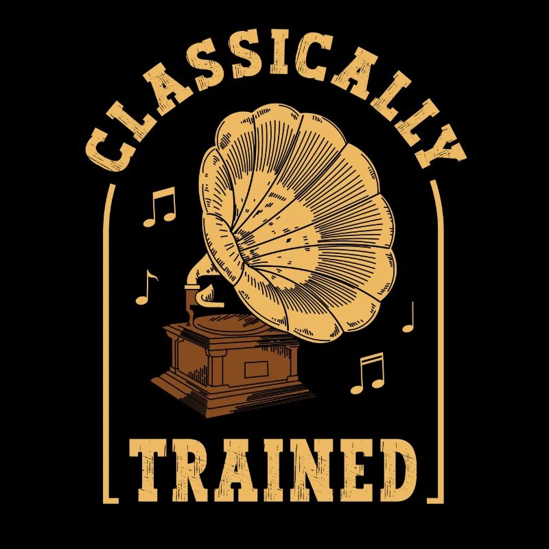 Classically Trained Vintage Record Player
