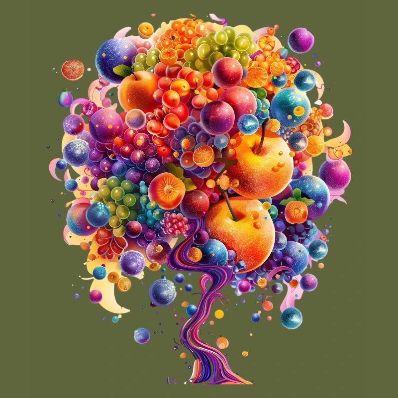 Colorful World Tree Blast