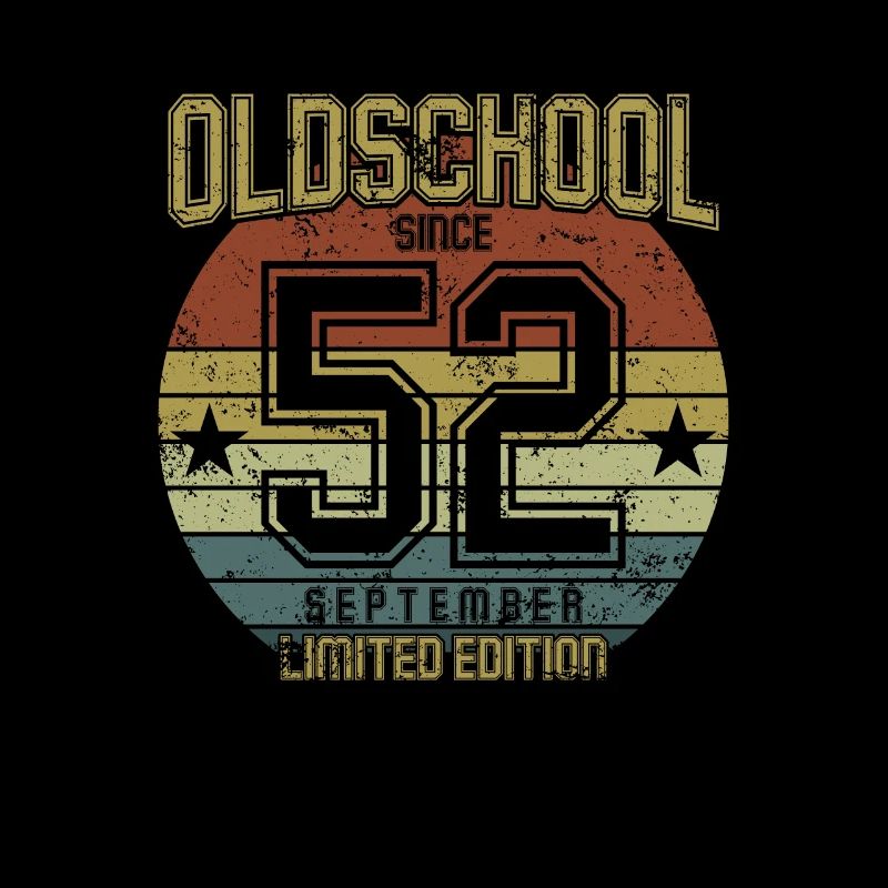 September 1952 - Geburtstag im September Oldschool