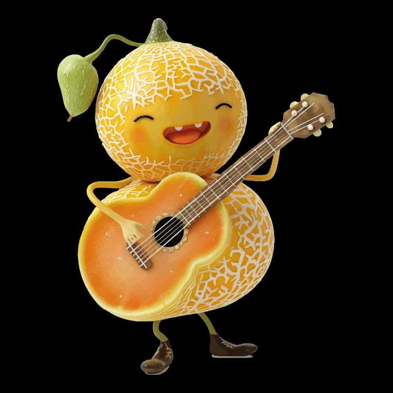 Cantaloupe Guitar