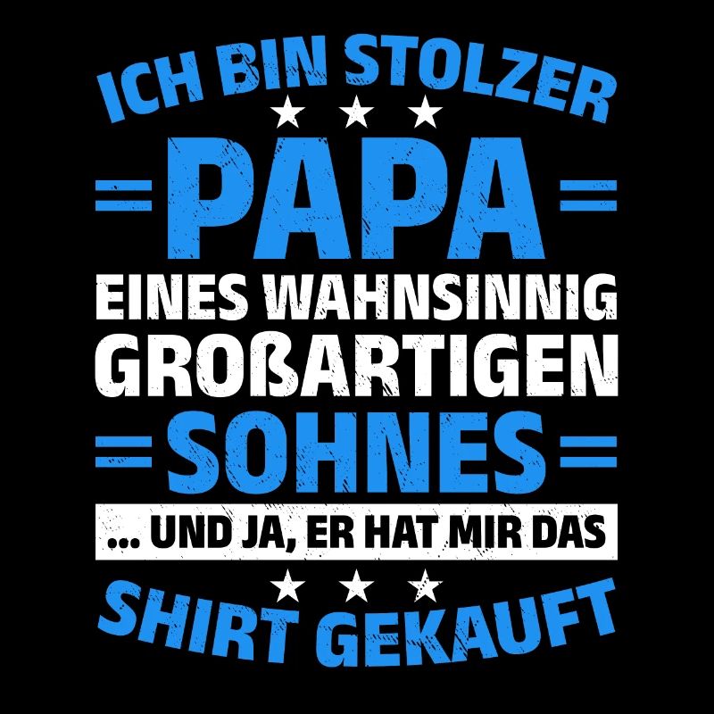 Proud Dad T-Shirt Gift from Son