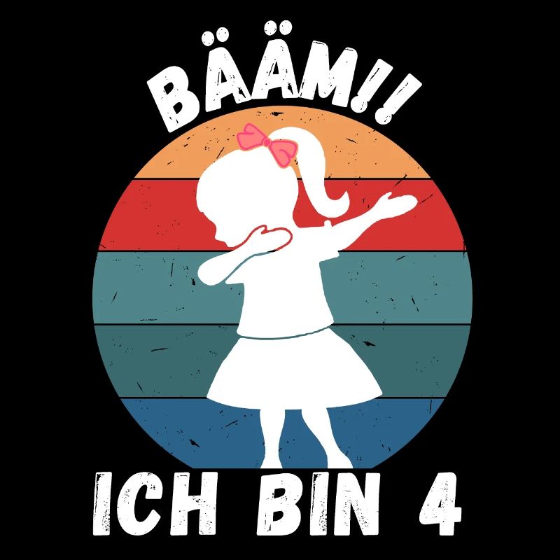 4. Geburtstag - BÄÄM, Mädchen mit DAB Tanz