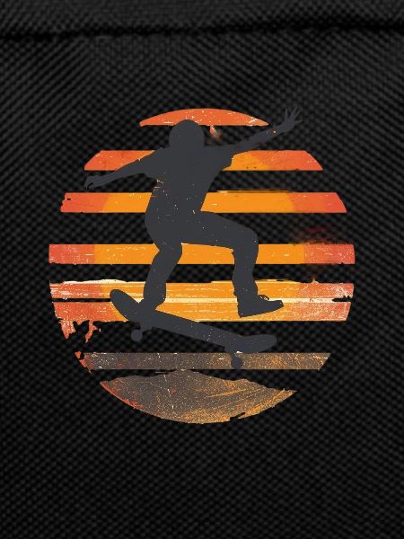 Sunset Skateboard Silhouette