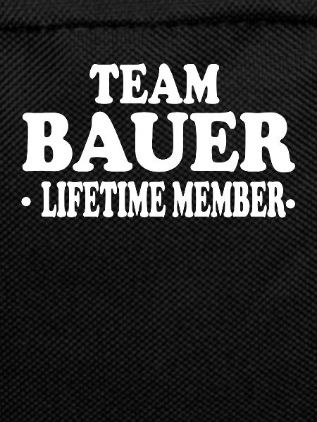 Team Bauer Lifetime Member