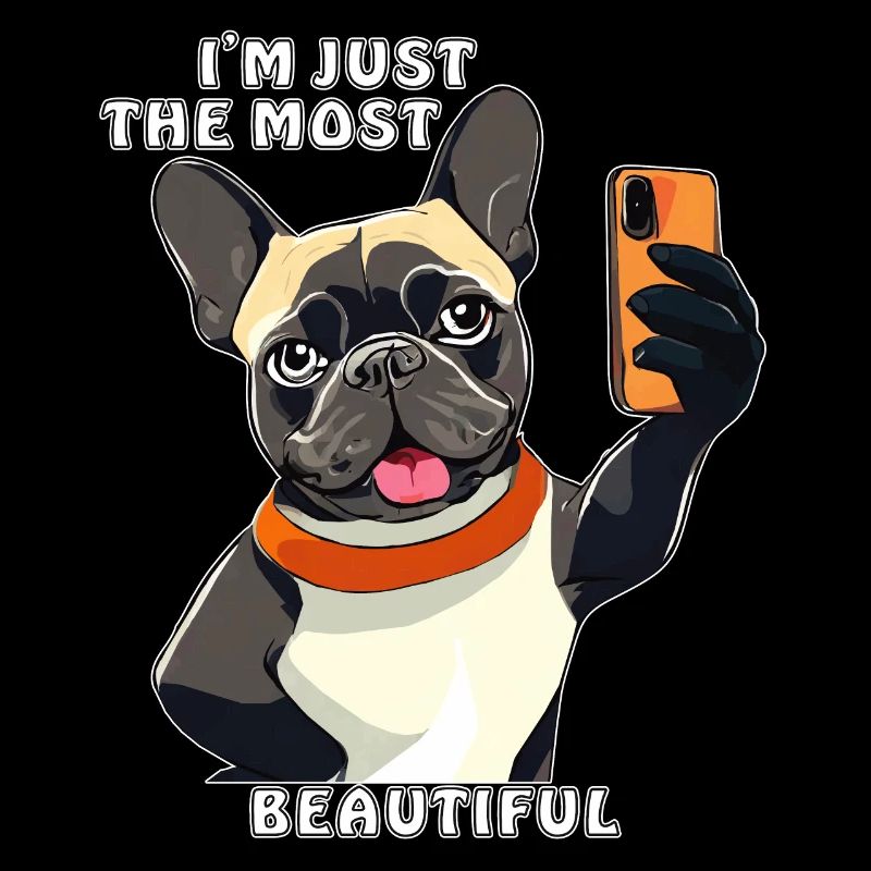 SMARTPHONE POUR CHIEN JE SUIS JUSTE LE PLUS BEAU